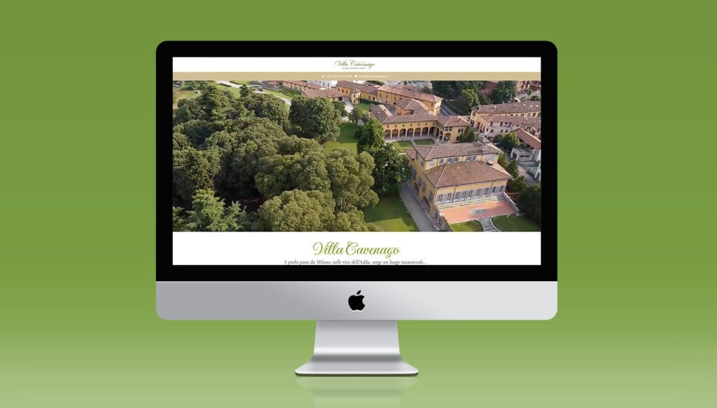 Sito web Villa Cavenago