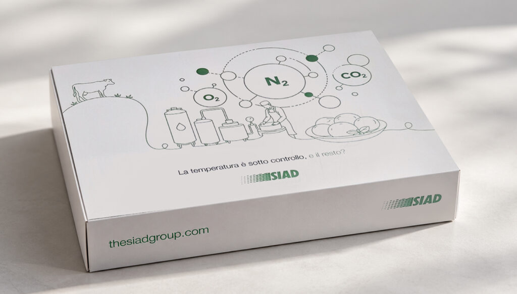 Scatola DEM SIAD - campagna direct marketing